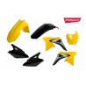 Kit plastiques POLISPORT jaune/noir Suzuki RM-Z250