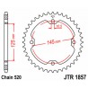 Couronne JT SPROCKETS acier standard 1857 - 520