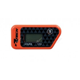 Compteur d'heure moto sans fil SCAR avec Batterie interne accessoires moto  cross et enduro