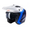 Casque Kenny Miles 2024 White Blue Red