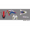 Kit déco Kutvek Racer pour Honda CRF450R 17-18